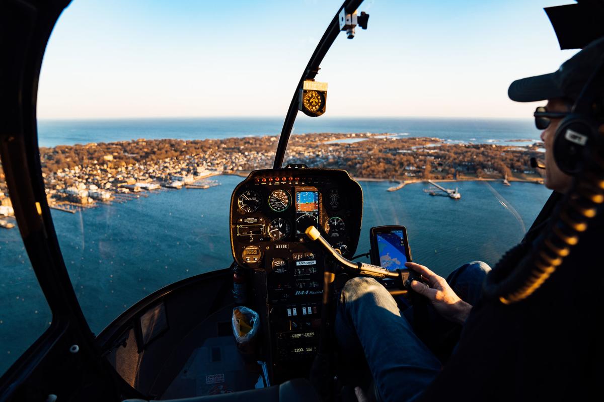 Newport Helicopter Tour
