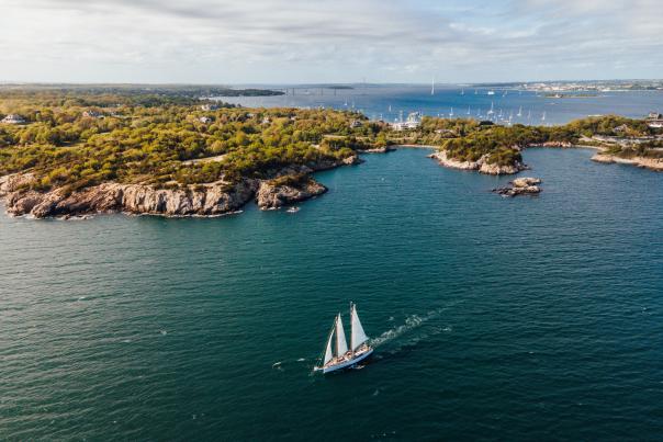 Sailing off Jamestown 2022