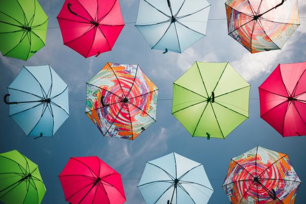 Umbrella Sky Tie-Dye 2025