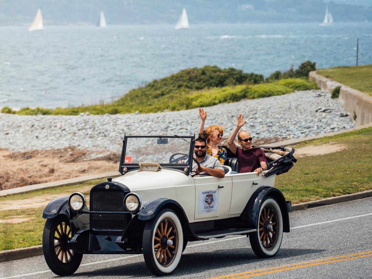 Classic Car Ocean Drive